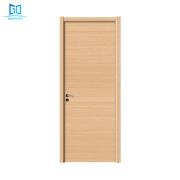 GO-A064 Puertas de madera interiores de MDF para una sola puerta para casa para casa